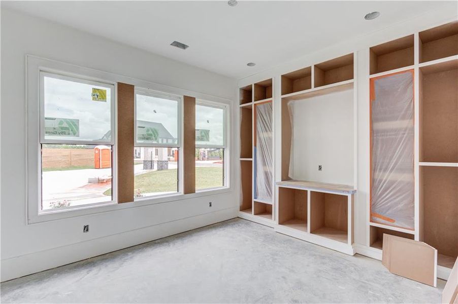 In-progress construction of a new home in , Buford, GA (Image 16).
