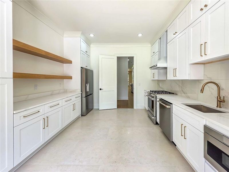 Furnished interior view inside a new home in , Winder (Image 38).