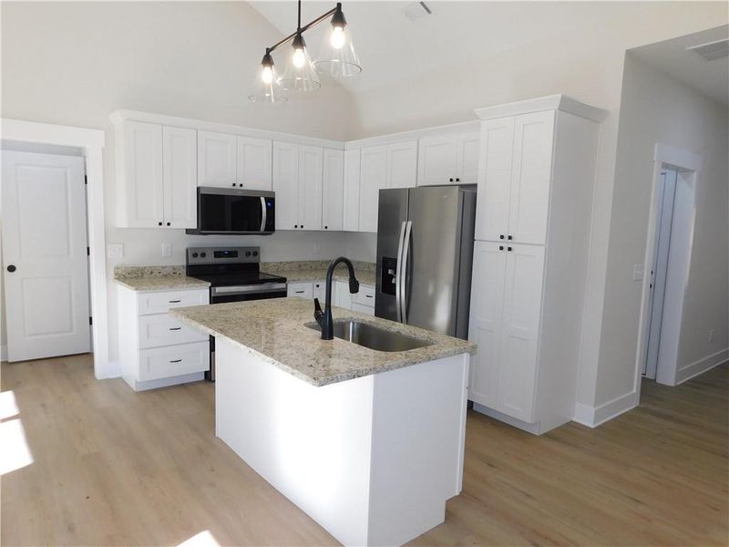 Furnished interior view inside a new home in , Dahlonega (Image 3).