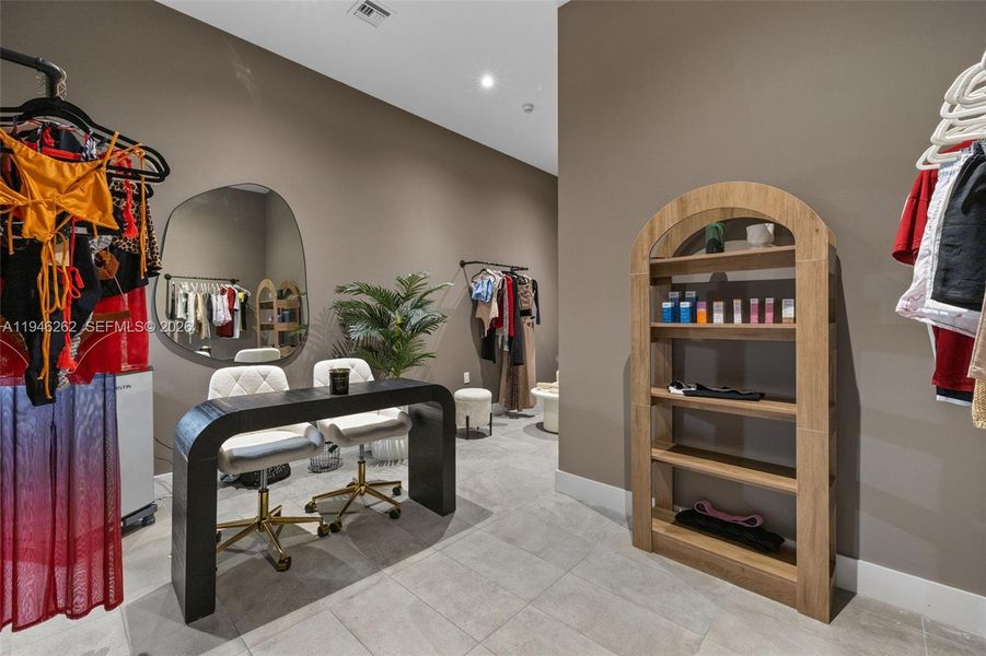 Furnished interior view inside a new home in , Miami (Image 45).