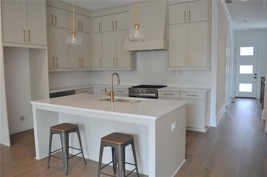 Furnished interior view inside a new home in , Marietta (Image 10).