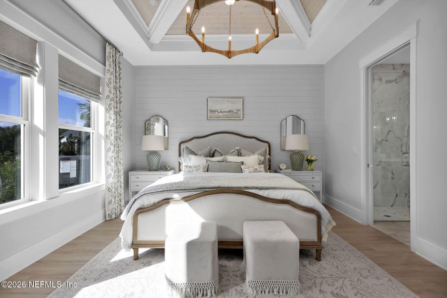 Furnished interior view inside a new home in , Ponte Vedra (Image 10).