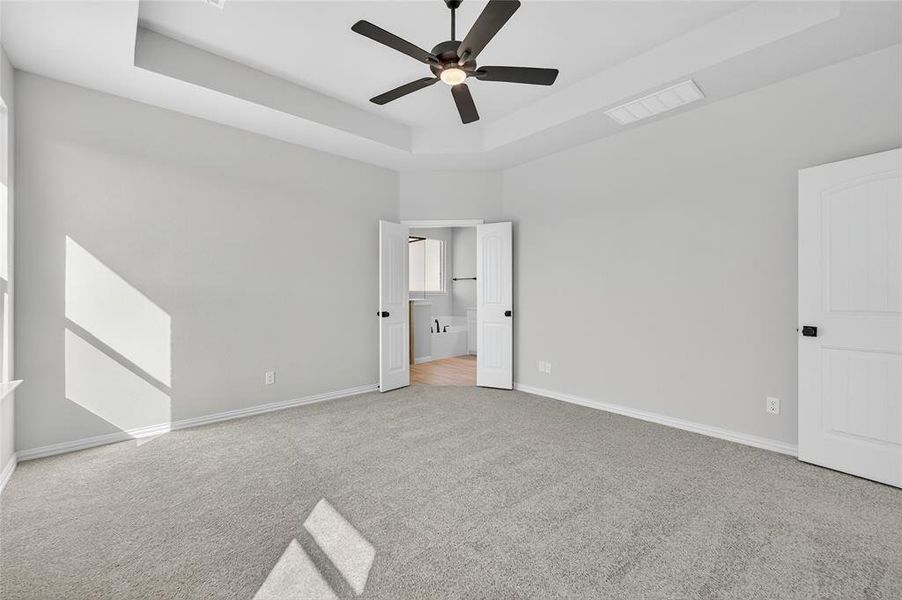 Spacious, unfurnished interior of a new home in Northstar, Haslet (Image 36). Spacious, unfurnished interior of a new home in Northstar, Haslet (Image 36).