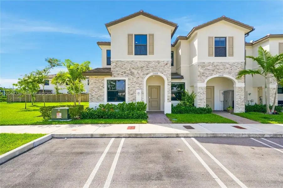 Front exterior of a new home in , Miami, FL, highlighting curb appeal (Image 2). Front exterior of a new home in , Miami, FL, highlighting curb appeal (Image 2).