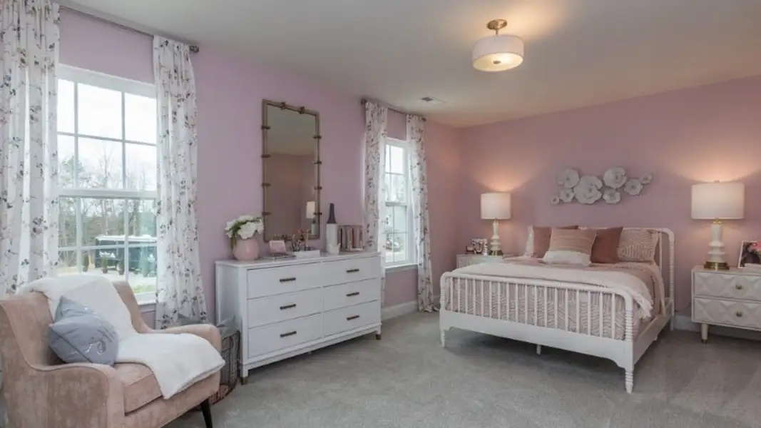 Representative furnished interior of a home built from the Devon by DRB Homes in McBride, Indian Trail (Image 17).