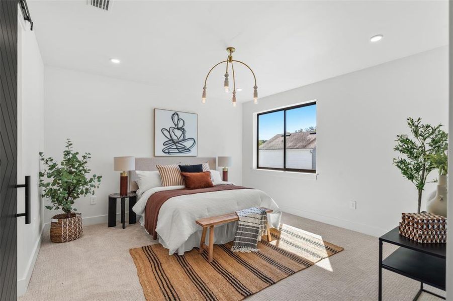 Furnished interior view inside a new home in College Park, Orlando (Image 36).