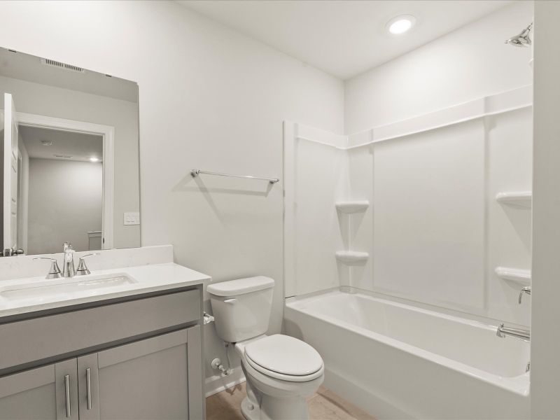 Furnished interior view inside a new home in Avalon Townes, Lyman (Image 6).