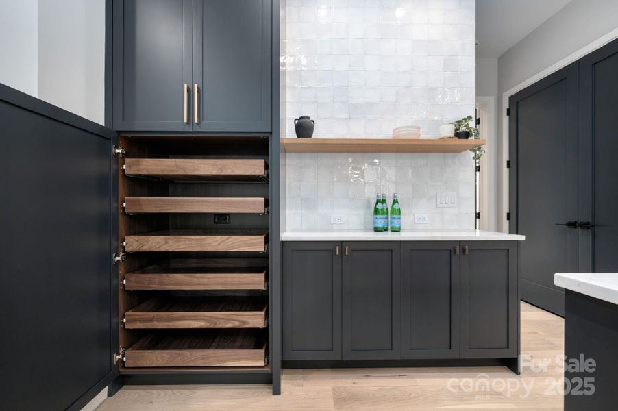 Spectacular Custom Cabinetry Storage and Bar Space Spectacular Custom Cabinetry Storage and Bar Space