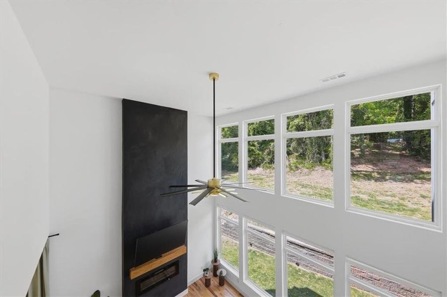 Furnished interior view inside a new home in , Atlanta (Image 40).