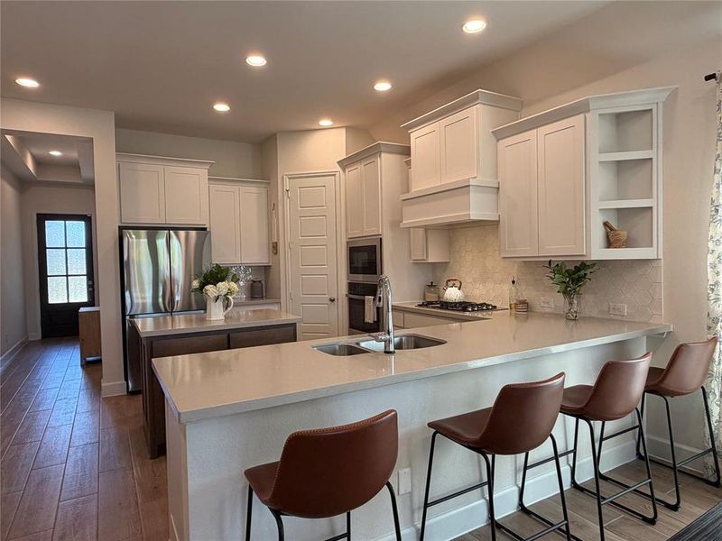 The Kitchen Stands Out as a Central Gathering Spot The Kitchen Stands Out as a Central Gathering Spot