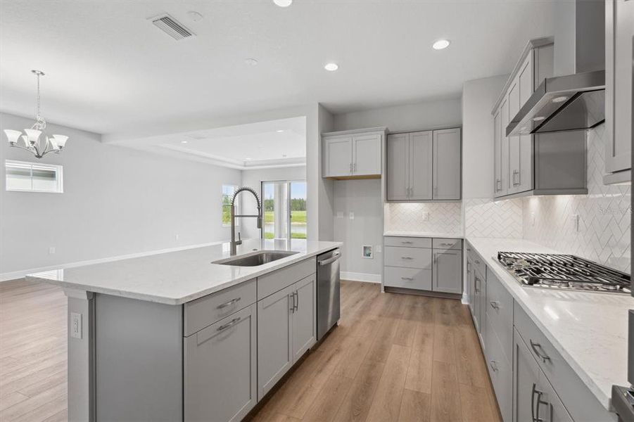 Furnished interior view inside a new home in Two Rivers, Zephyrhills (Image 4).