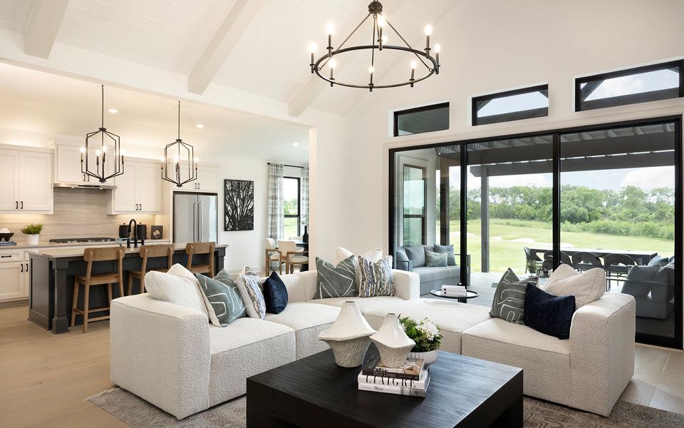 Furnished interior view inside a new home in Kissing Tree, San Marcos (Image 11). Furnished interior view inside a new home in Kissing Tree, San Marcos (Image 11).