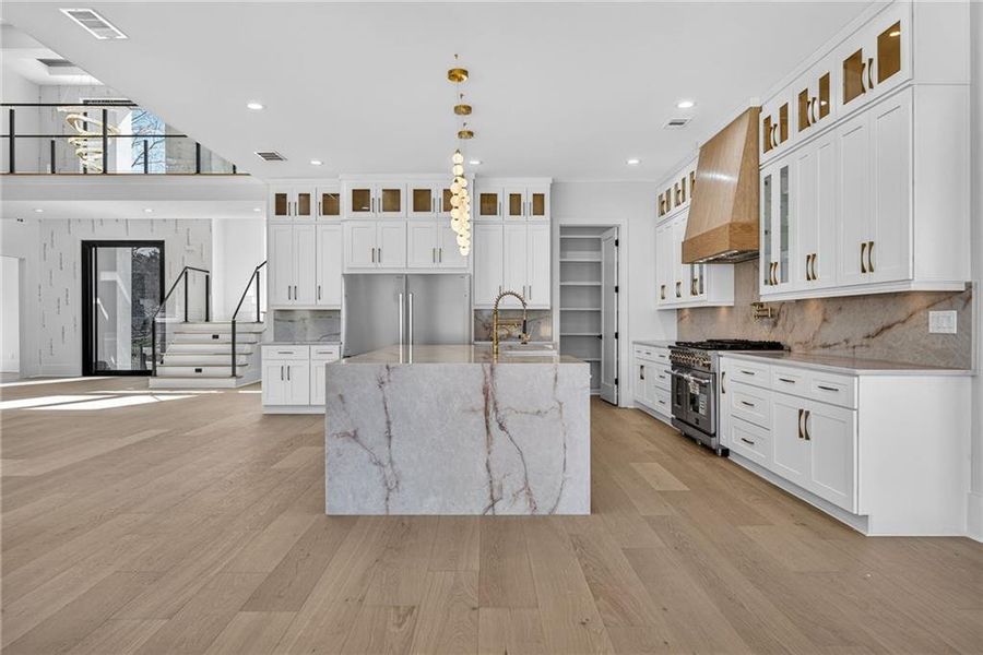 Furnished interior view inside a new home in , Lawrenceville (Image 11).