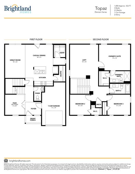 Topaz Floor Plan