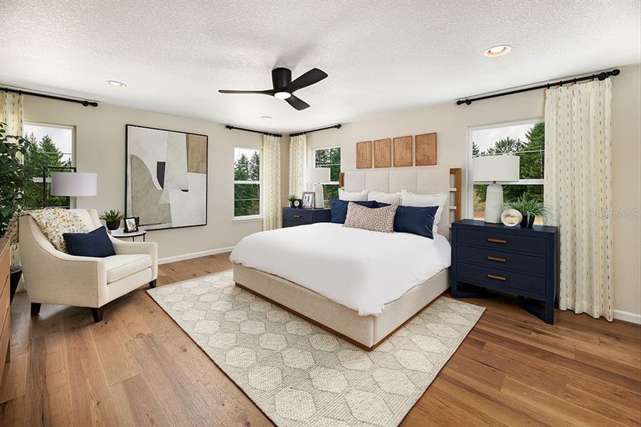 Furnished interior view inside a new home in Seasons at Aurora Oaks, Ocala (Image 6).