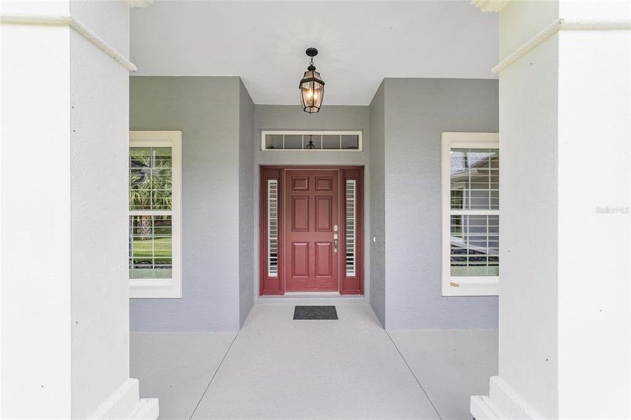 Exterior details and patio area of a home in , Williston (Image 34).