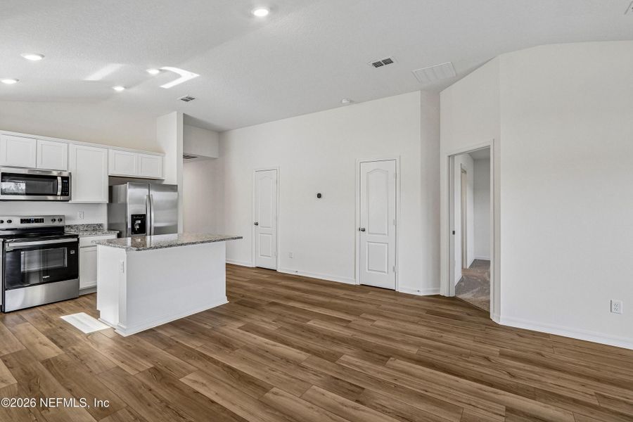 Furnished interior view inside a new home in , Jacksonville (Image 8).