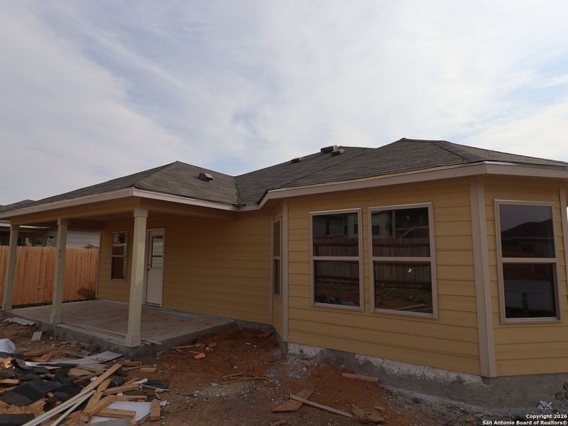 In-progress construction of a new home in Greenspoint Heights, Seguin, TX (Image 27).