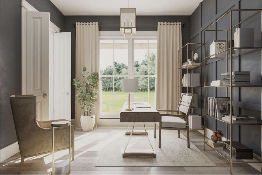 Furnished interior view inside a new home in Parallel Pastures, Poolville (Image 14). Furnished interior view inside a new home in Parallel Pastures, Poolville (Image 14).