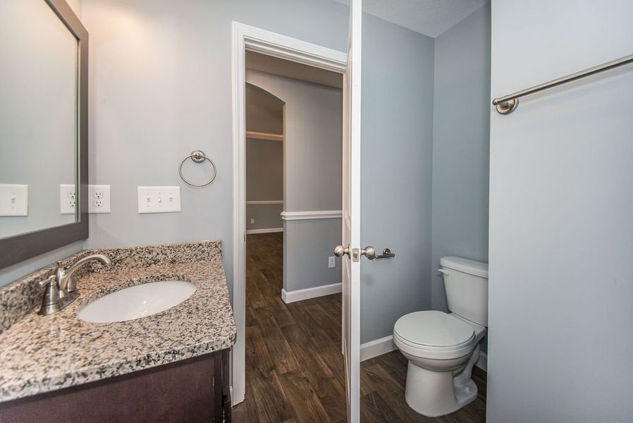 Representative furnished interior of a home built from the Jackson by Enchanted Homes in Lonesome Dove, San Antonio (Image 16).