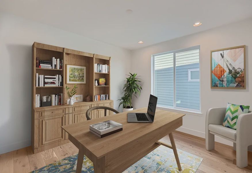 Adelyn Study - Virtually Staged - 16 of 22