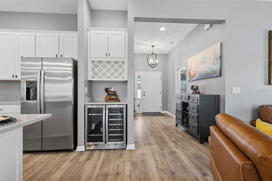 Furnished interior view inside a new home in , The Villages (Image 16).