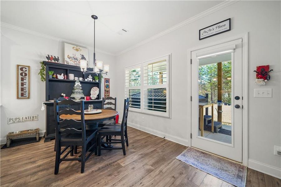Furnished interior view inside a new home in , Dawsonville (Image 36). Furnished interior view inside a new home in , Dawsonville (Image 36).