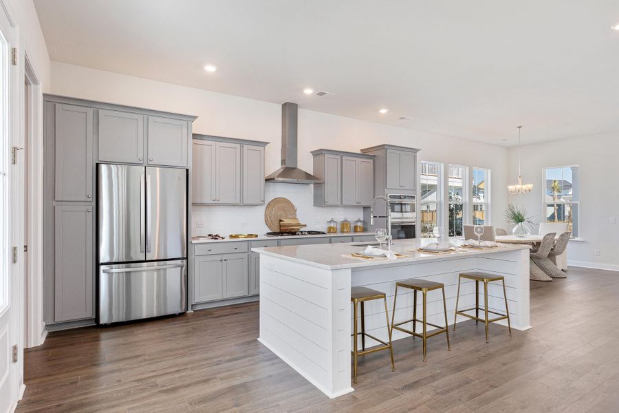 Furnished interior view inside a new home in Heron's Walk at Summers Corner, Summerville (Image 14).