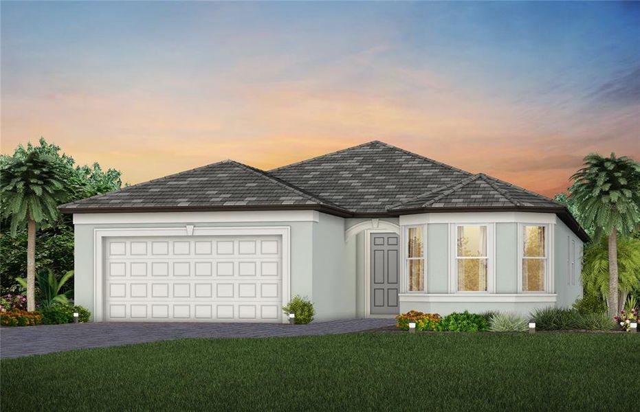 Exterior Rendering, Elevation FM2