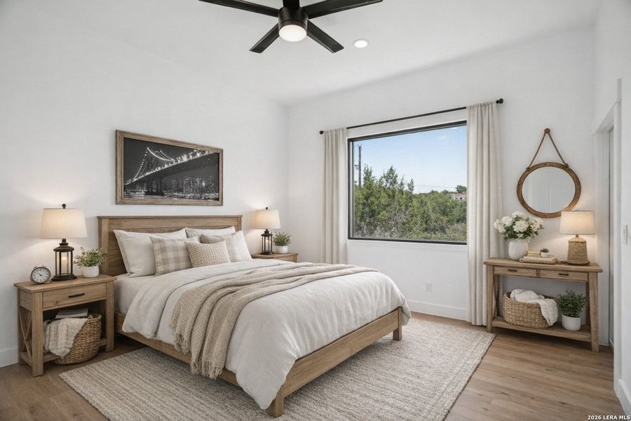 Furnished interior view inside a new home in , Canyon Lake (Image 17). Furnished interior view inside a new home in , Canyon Lake (Image 17).