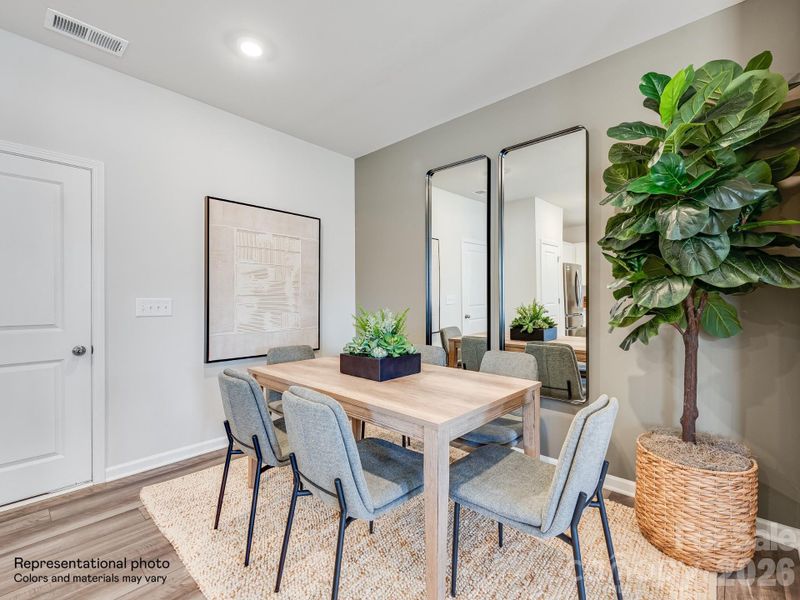 Furnished interior view inside a new home in Cannon Village, York (Image 11).