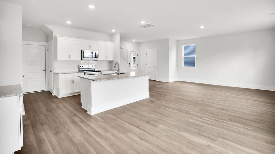 Furnished interior view inside a new home in Bella Point, Bolivia (Image 5). Furnished interior view inside a new home in Bella Point, Bolivia (Image 5).