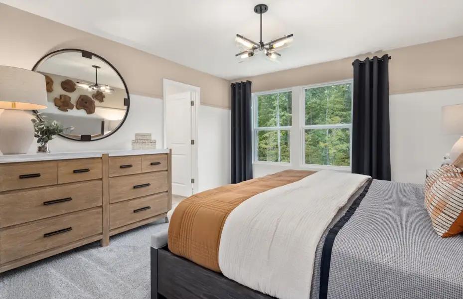 Furnished interior view inside a new home in Westford, Sanford (Image 4).