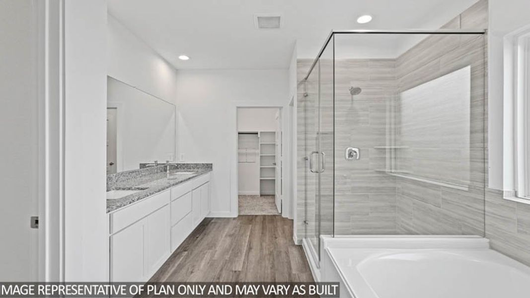 Furnished interior view inside a new home in Mill Creek Estates, Magnolia (Image 7).