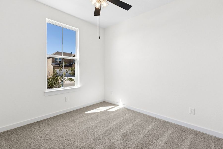 Spacious, unfurnished interior of a new home in Mayfair, New Braunfels (Image 27). Spacious, unfurnished interior of a new home in Mayfair, New Braunfels (Image 27).