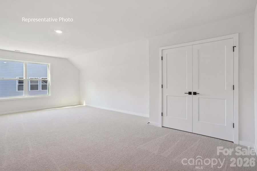Spacious, unfurnished interior of a new home in Sanctuary at Southgate, Indian Trail (Image 41).