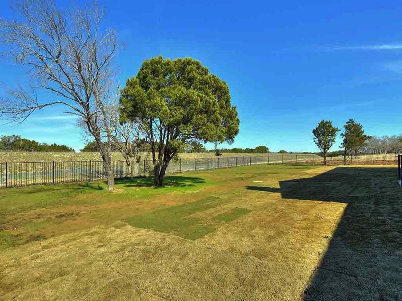 Outdoor and nature views near homes built from the Santa Barbara II by Giddens Homes in Scofield Farms Estates, Georgetown (Image 179).