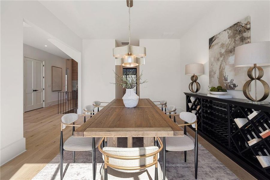 Furnished interior view inside a new home in , Alpharetta (Image 7).