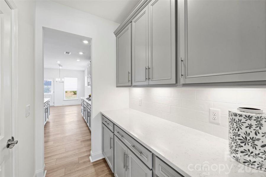 Furnished interior view inside a new home in , Concord (Image 9).
