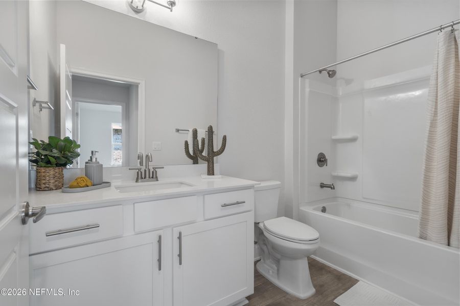 Furnished interior view inside a new home in Summerglen, Jacksonville (Image 16).