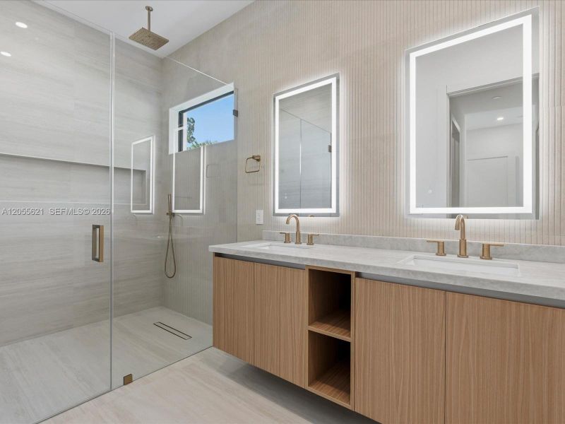 Furnished interior view inside a new home in , Miami (Image 11). Furnished interior view inside a new home in , Miami (Image 11).
