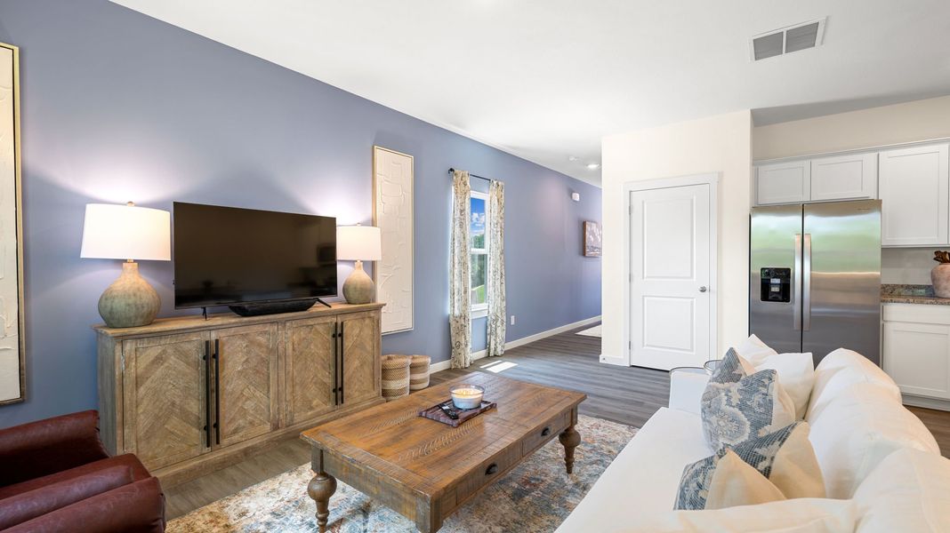 Furnished interior view inside a new home in Owensby Farms Townhomes, Dayton (Image 11).