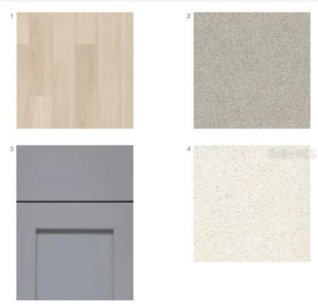 Sample of building materials used in homes in Waterstone, Groveland (Image 3). Sample of building materials used in homes in Waterstone, Groveland (Image 3).