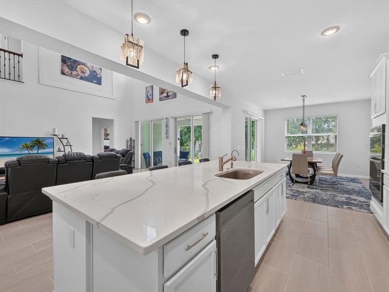 Furnished interior view inside a new home in Storey Creek, Kissimmee (Image 42).