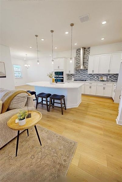 Furnished interior view inside a new home in Palms at Windermere, Windermere (Image 6).