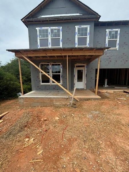 In-progress construction of a new home in Edenglen, Buford, GA (Image 52).