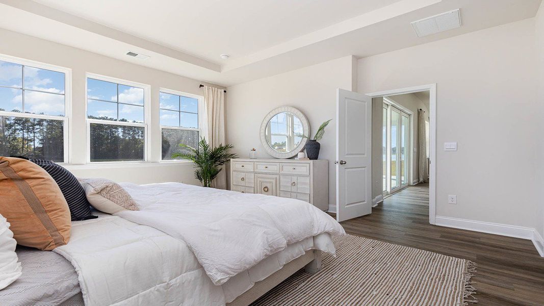 Furnished interior view inside a new home in Auberon Woods, Conway (Image 10).