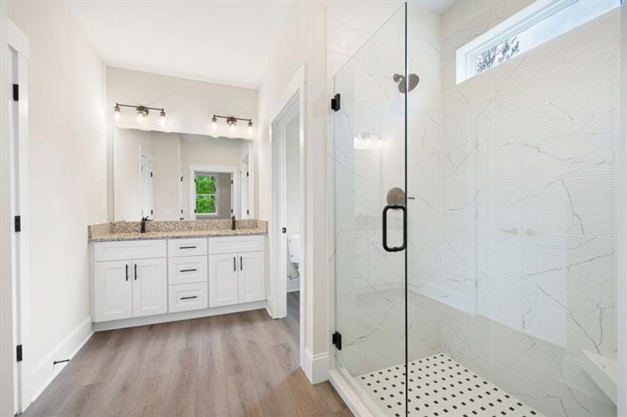 Furnished interior view inside a new home in , Dallas (Image 4).