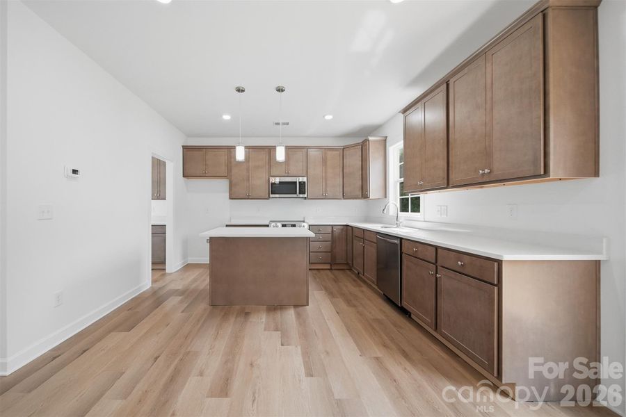 Furnished interior view inside a new home in , Hickory (Image 11).