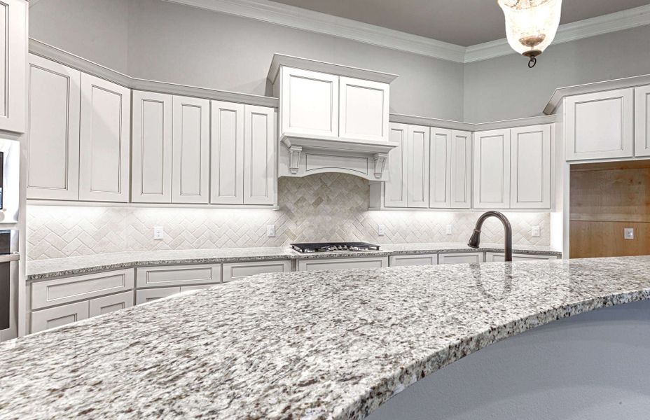 Representative furnished interior of a home built from the 3616 by Ravenna Homes in Artavia 70′, Conroe (Image 6).